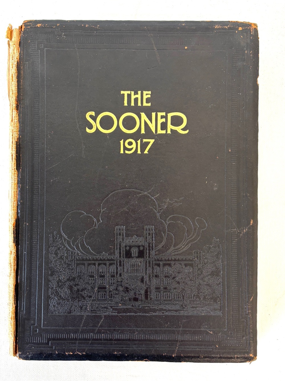 Vintage THE SOONER 1917 Yearbook/annual University Of Oklahoma Norman Sooners